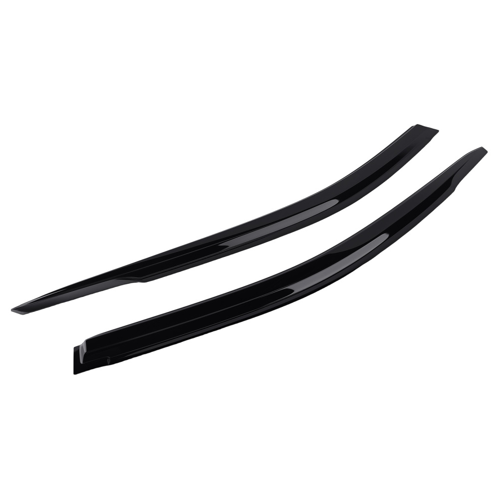 4pc Wind Deflectors compatible for Toyota Yaris MK3 2011-2020 Window Rain Guards Black Set