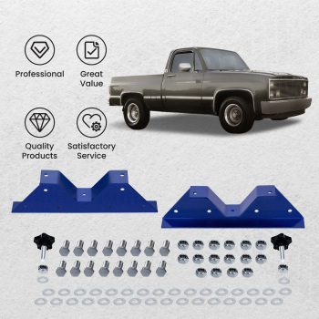 Rear 4 Drop Kit Lowering W/ C-notch compatible for Chevy C10 compatible for GMC C15 Truck2WD 1973-1987