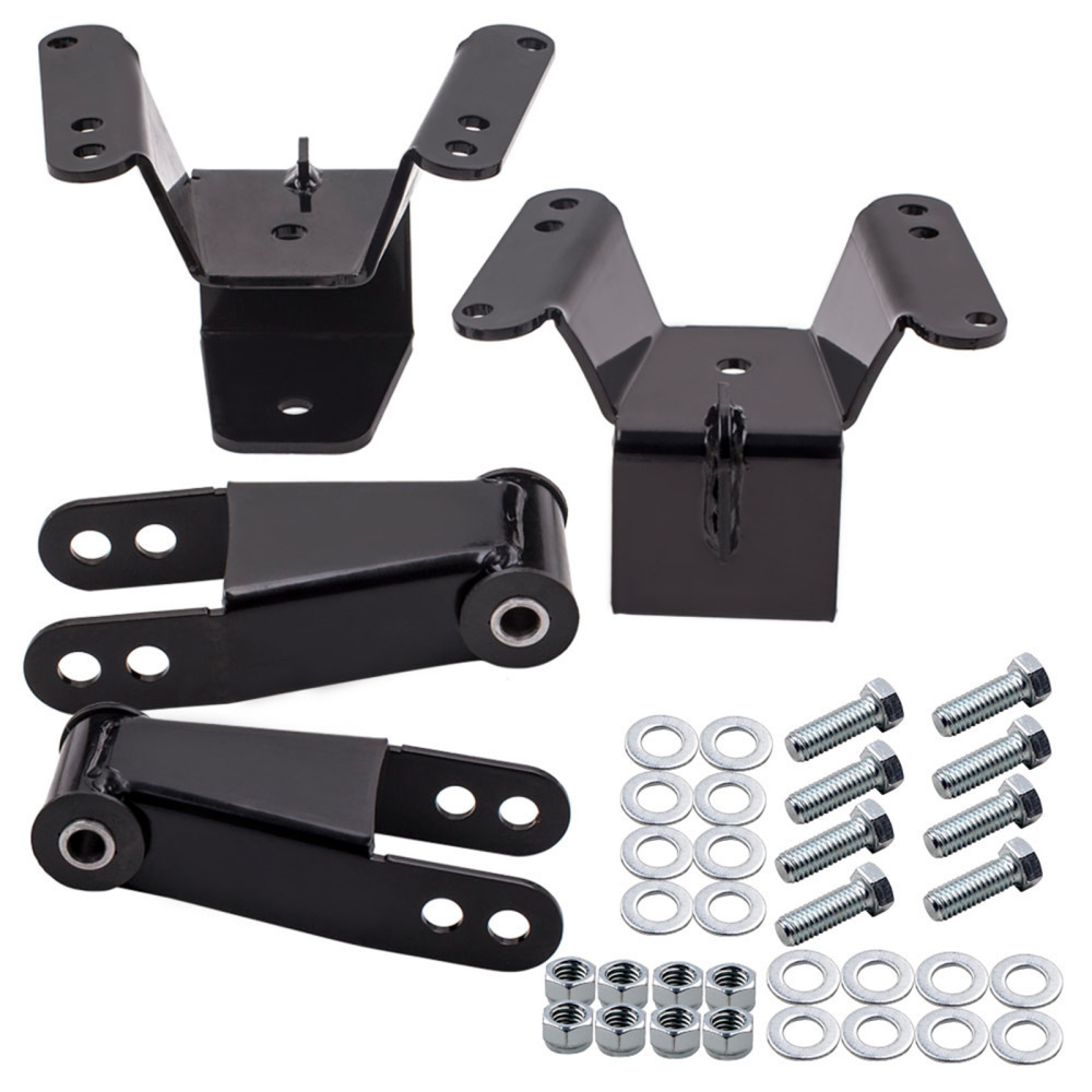 Rear 4 Drop Kit Lowering W/ C-notch compatible for Chevy C10 compatible for GMC C15 Truck2WD 1973-1987