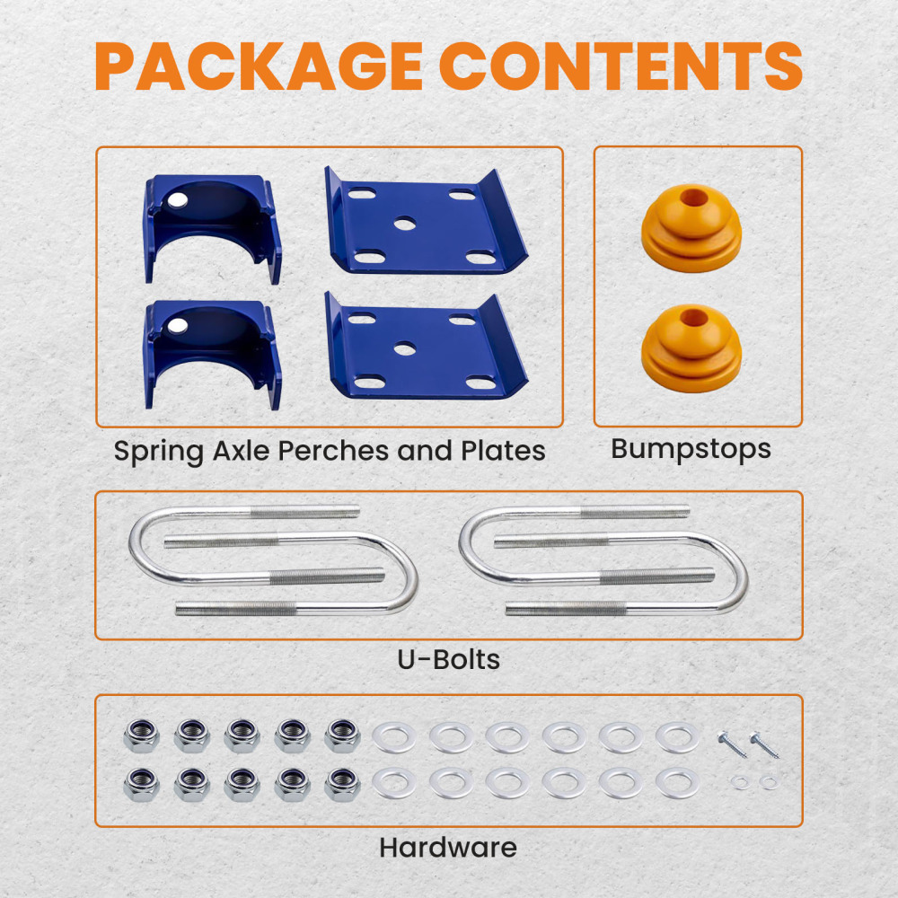 New compatible for Chevy Silverado C-1500 compatible for GMC Sierra 2WD 6 inch Rear Flip Kit 88-98