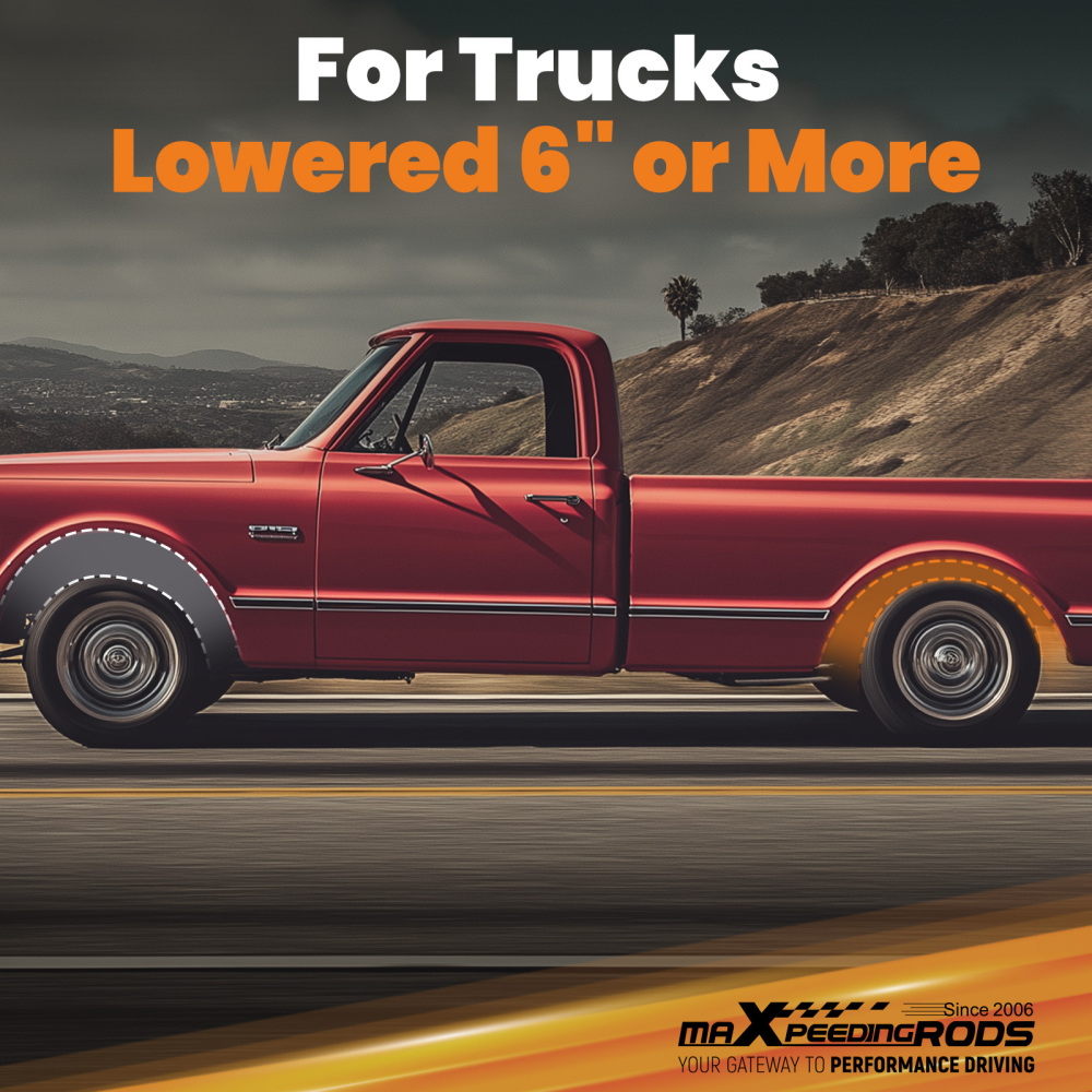 Anti Squat Brackets Trailing Arm Brackets compatible for Chevy C10/Compatible for GMC C15 1963-72