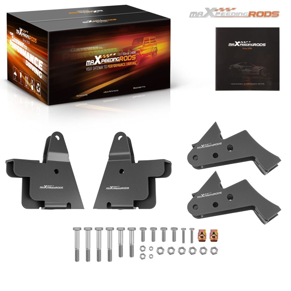 2.5 Lift Kit Brackets compatibile per Can-Am Commander 2011- Up Posteriore + Anteriore