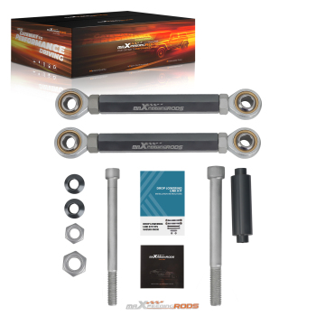 Drop Rear Lowering Links Kit 0-4 inch compatible for Suzuki GSXR 600 750 2006-10 1 2 3