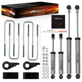 3 inch Lift Kit compatible for Chevy Silverado GMC Sierra 2500 3500 2WD 4WD 2001-2010