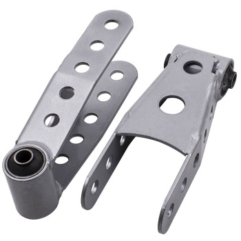 Compatible for Chevy Silverado 1500 LS Crew Cab Rear 2-3 inch Lowering Drop Shackles Kit 