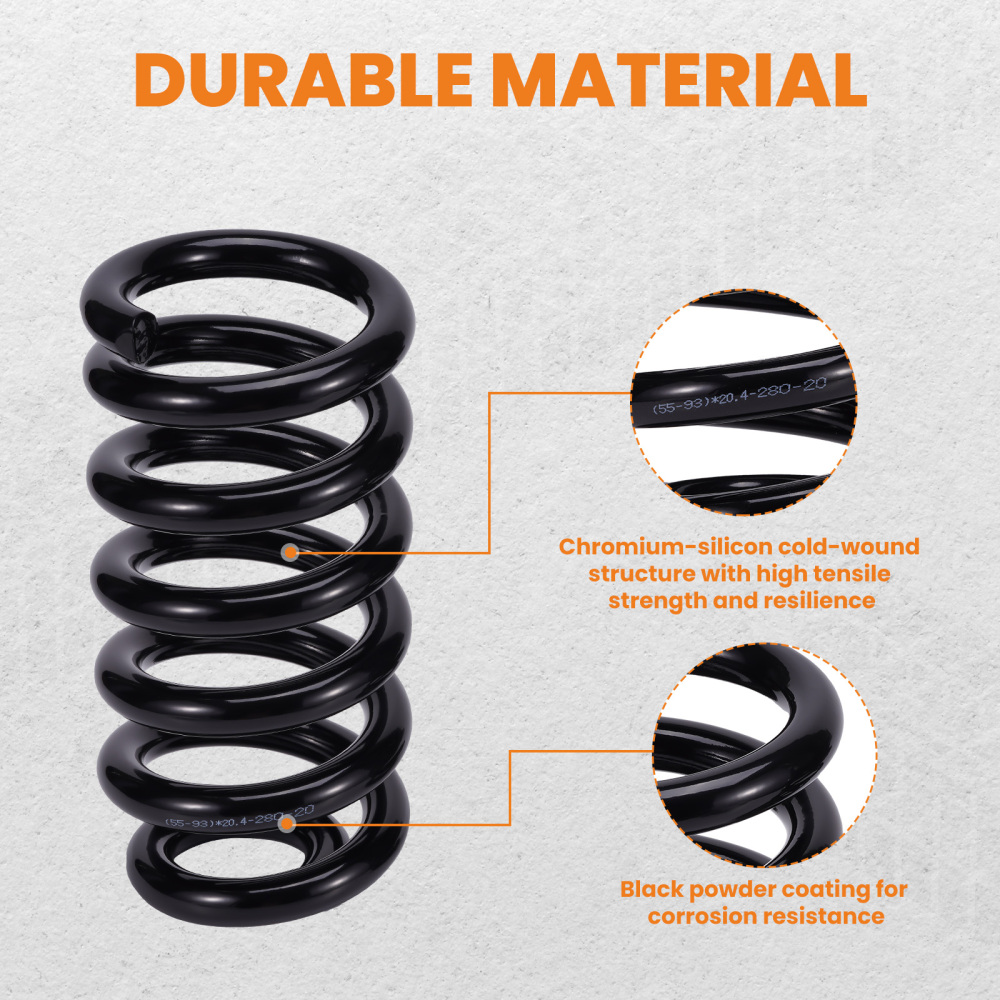 3 Front Lowering Coil Springs Drop Kit compatible for Chevy C10 compatible for GMC C15 1963-1987