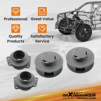 Compatible for Jeep Liberty KK 2.5 inch Suspension Lift Kit 2008 2009 2010 2011 2012