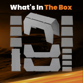 Under Bed Weld on C-Notch compatible for Chevy Silverado 1500 compatible for GMC Sierra 1500 1999-2006