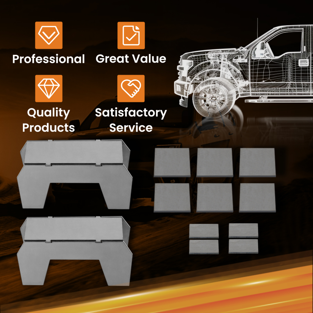 Under Bed Weld on C-Notch compatible for Chevy Silverado 1500 compatible for GMC Sierra 1500 1999-2006