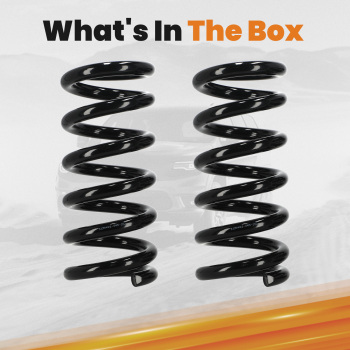 3 Front Lowering Coil Springs Drop Kit compatible for Chevrolet Silverado 1500 1999-2007