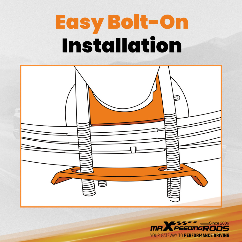 Compatible for Chevrolet Chevy compatible for GMC C1500 88 - 1998 6 Inch Rear Axle Flip Kit new