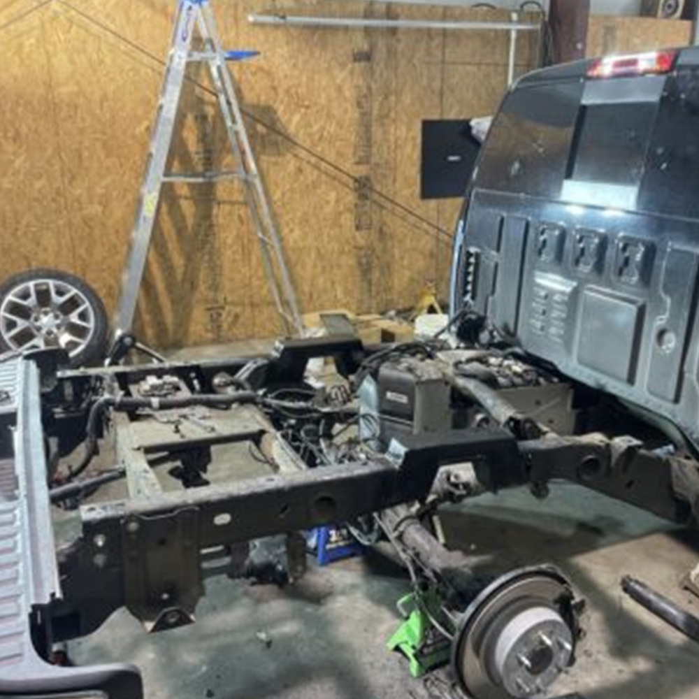 Under Bed Weld In C-Notch compatible for Chevrolet Silverado 1500 Pickup 2007-2018