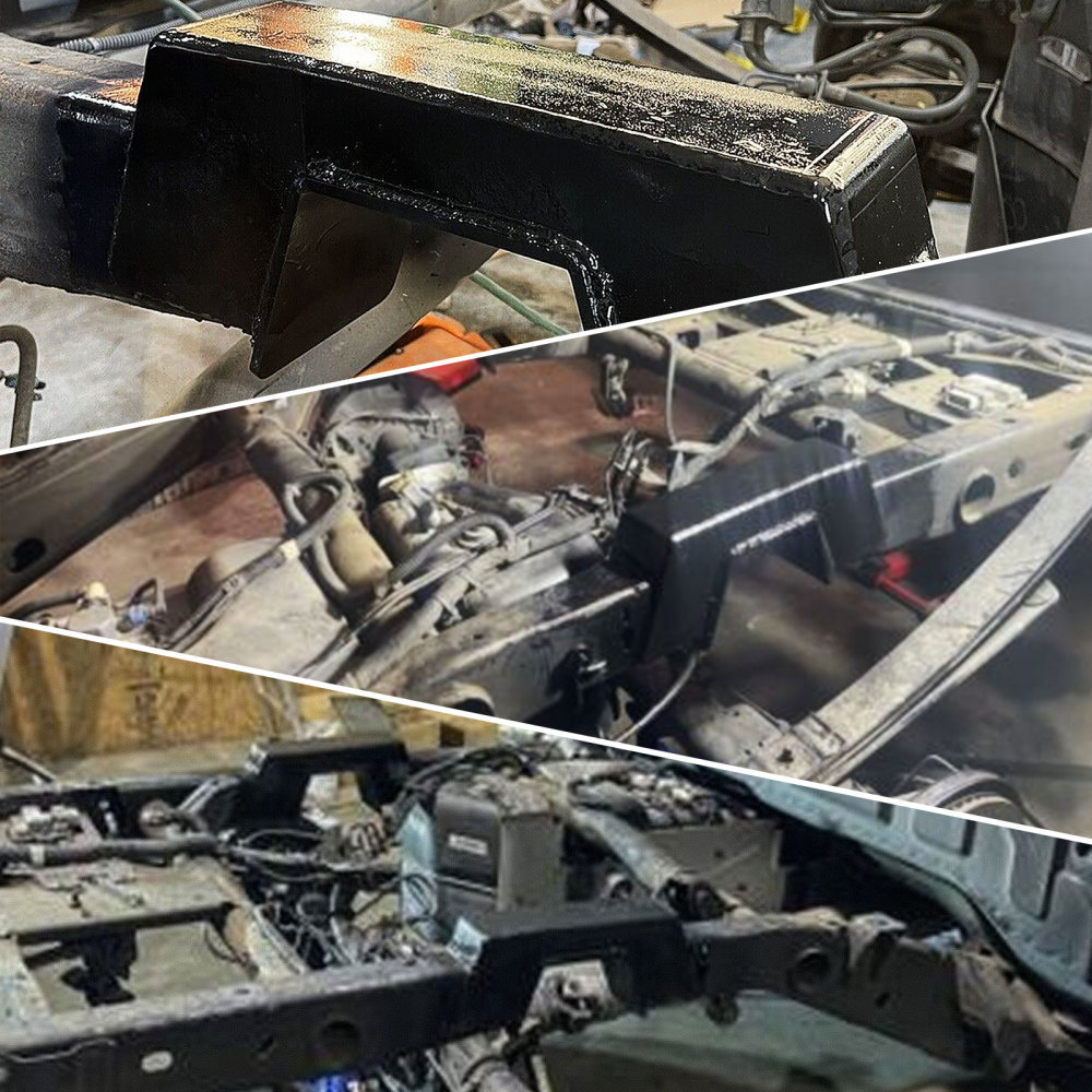 Under Bed Weld In C-Notch compatible for Chevrolet Silverado 1500 Pickup 2007-2018