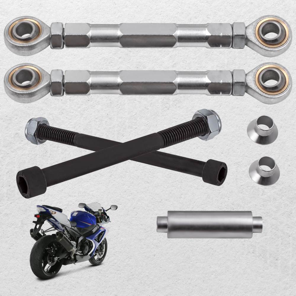 Posteriore Kit di Collegamento di Abbassamento compatibile per Suzuki per GSXR 600 2006-2010