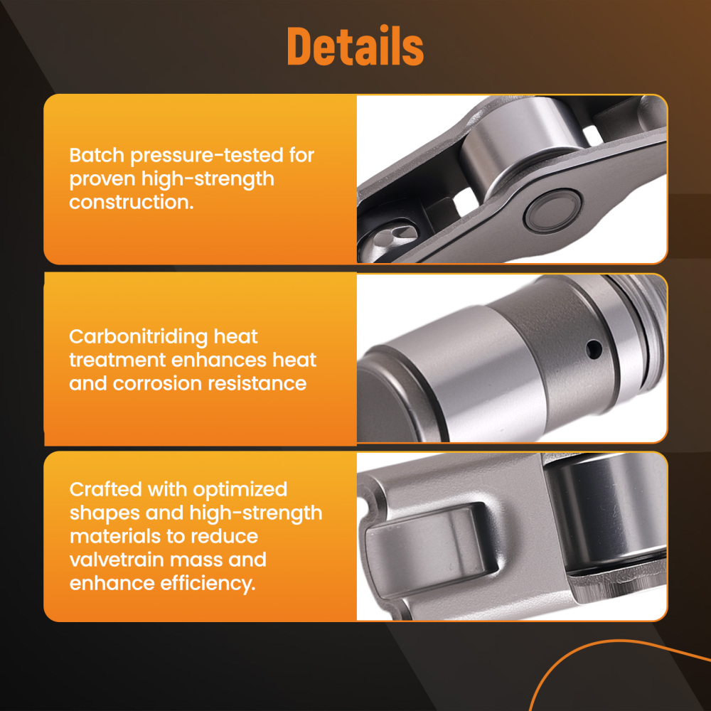 16pcs Set Bilancieri Valvole compatibile per Jeep Liberty 2.8L Diesel 2005-2006 05066780AA