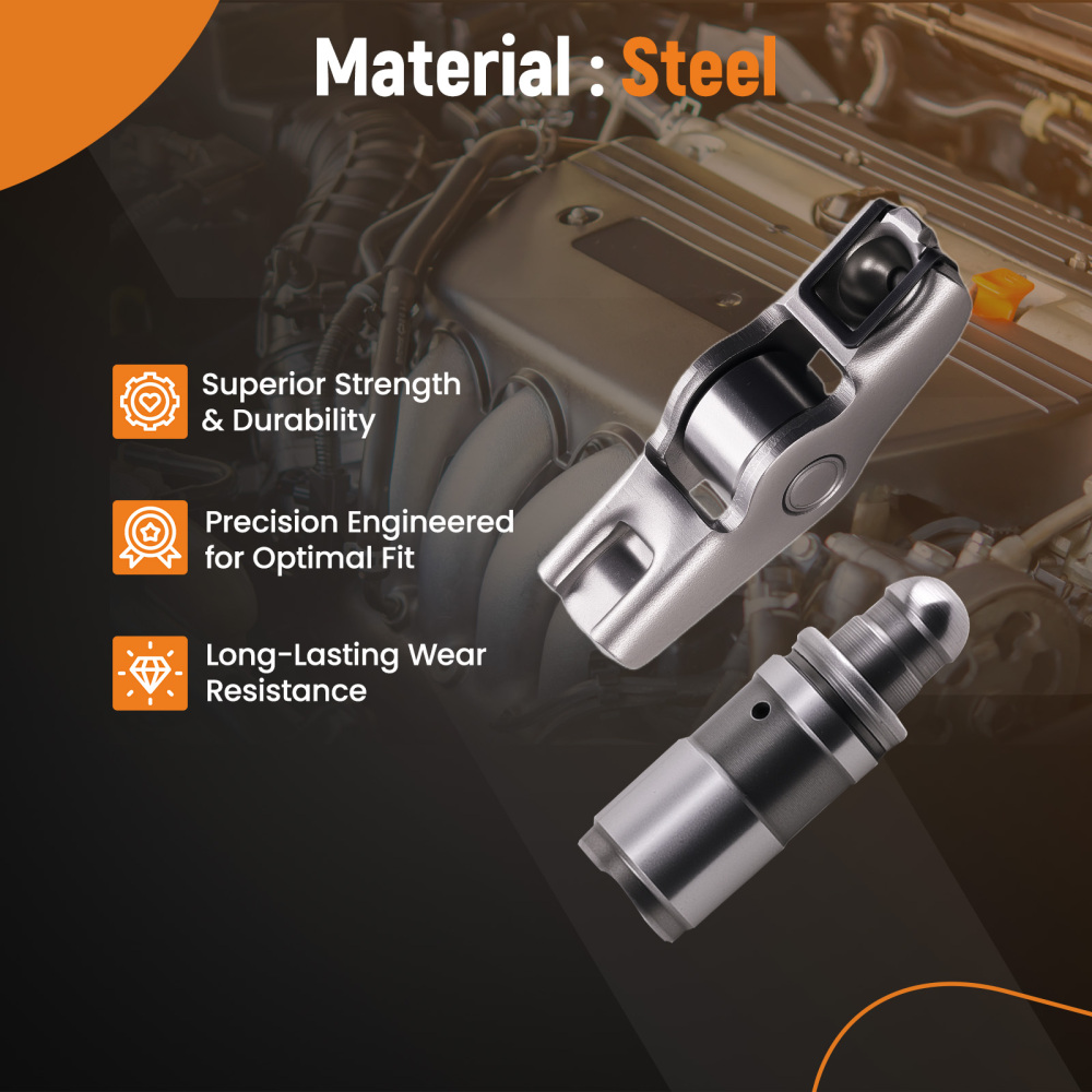 16pcs Set Bilancieri Valvole compatibile per Jeep Liberty 2.8L Diesel 2005-2006 05066780AA