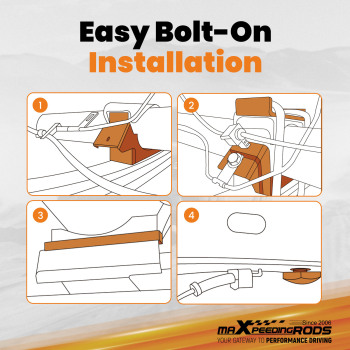 6-7 Rear Axle Lowering Drop Flip Kit compatible for Chevy Silverado GMC Sierra 1500 07-18