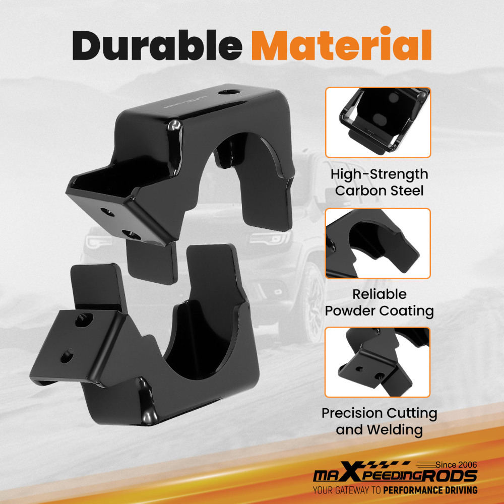 6-7 Rear Axle Lowering Drop Flip Kit compatible for Chevy Silverado GMC Sierra 1500 07-18