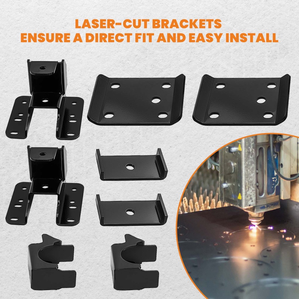 New Rear Axle Lowering compatible for Chevrolet Silverado 1500 2007 - 2018 Flip Kit 5 - 6