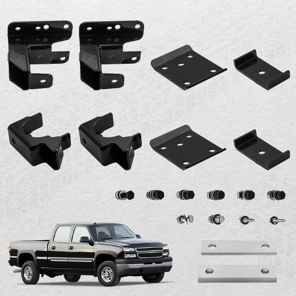 New Rear Axle Lowering compatible for Chevrolet Silverado 1500 2007 - 2018 Flip Kit 5 - 6