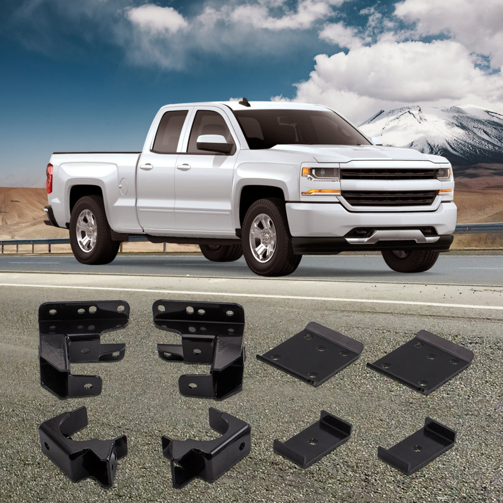New Rear Axle Lowering compatible for Chevrolet Silverado 1500 2007 - 2018 Flip Kit 5 - 6