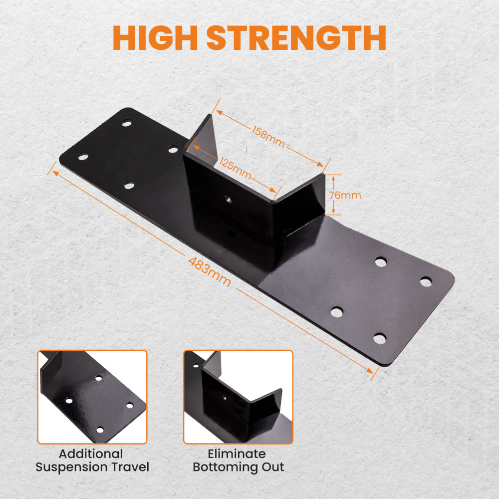 NEW Rear Axle Lowering compatible for Chevy compatible for GMC 1500 99-06 C-Notch Section Suspension