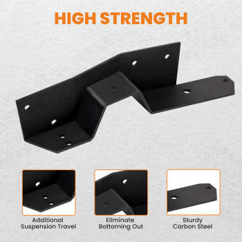 Bolt In C Notch Kit Rear Frame compatible for Chevy C10 Pickup 63-72 compatible for GMC C1500 Truck 67-72