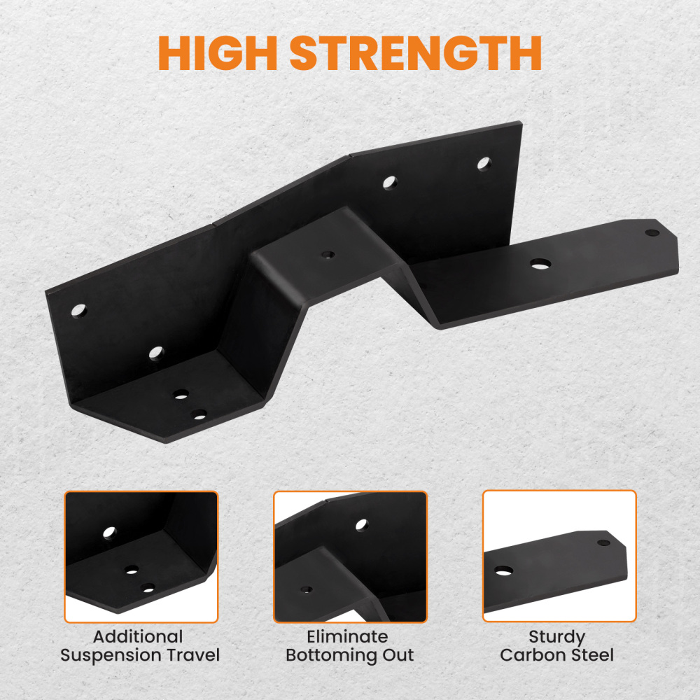 Rear Frame C Notch Kit Bolt In compatible for Chevy C10 1963-1972 and compatible for GMC Truck