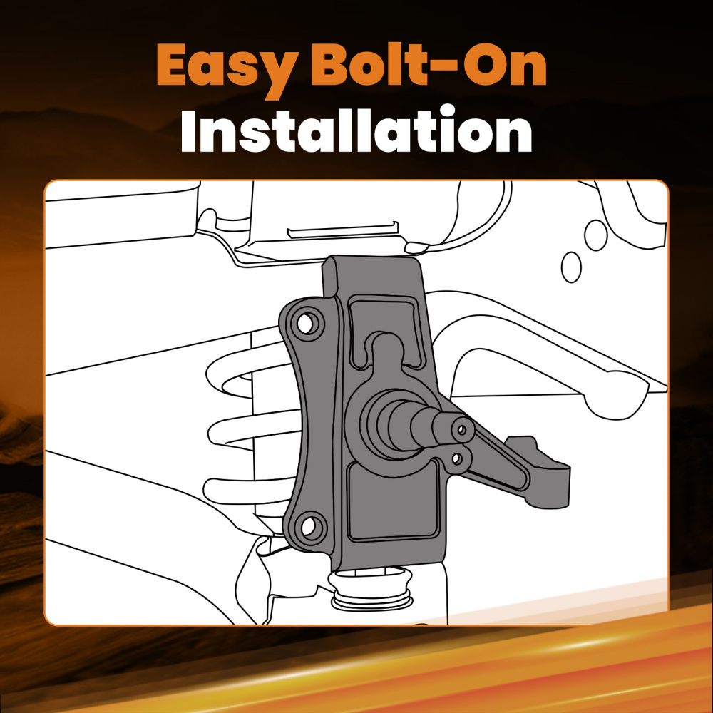 2/4 Drop Kit For Chevy Silverado 1500 2WD 99-06 SpindlesShacklesHangers