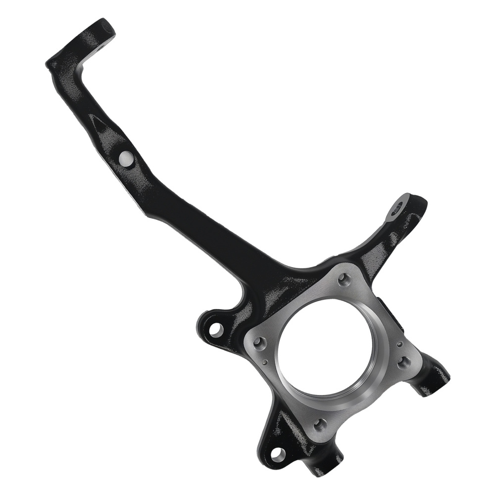 Front Left Right Steering Knuckle compatible for Toyota 4Runner 2015-2019 Black Steel