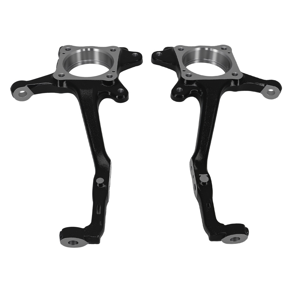 Front Left Right Steering Knuckle compatible for Toyota 4Runner 2015-2019 Black Steel