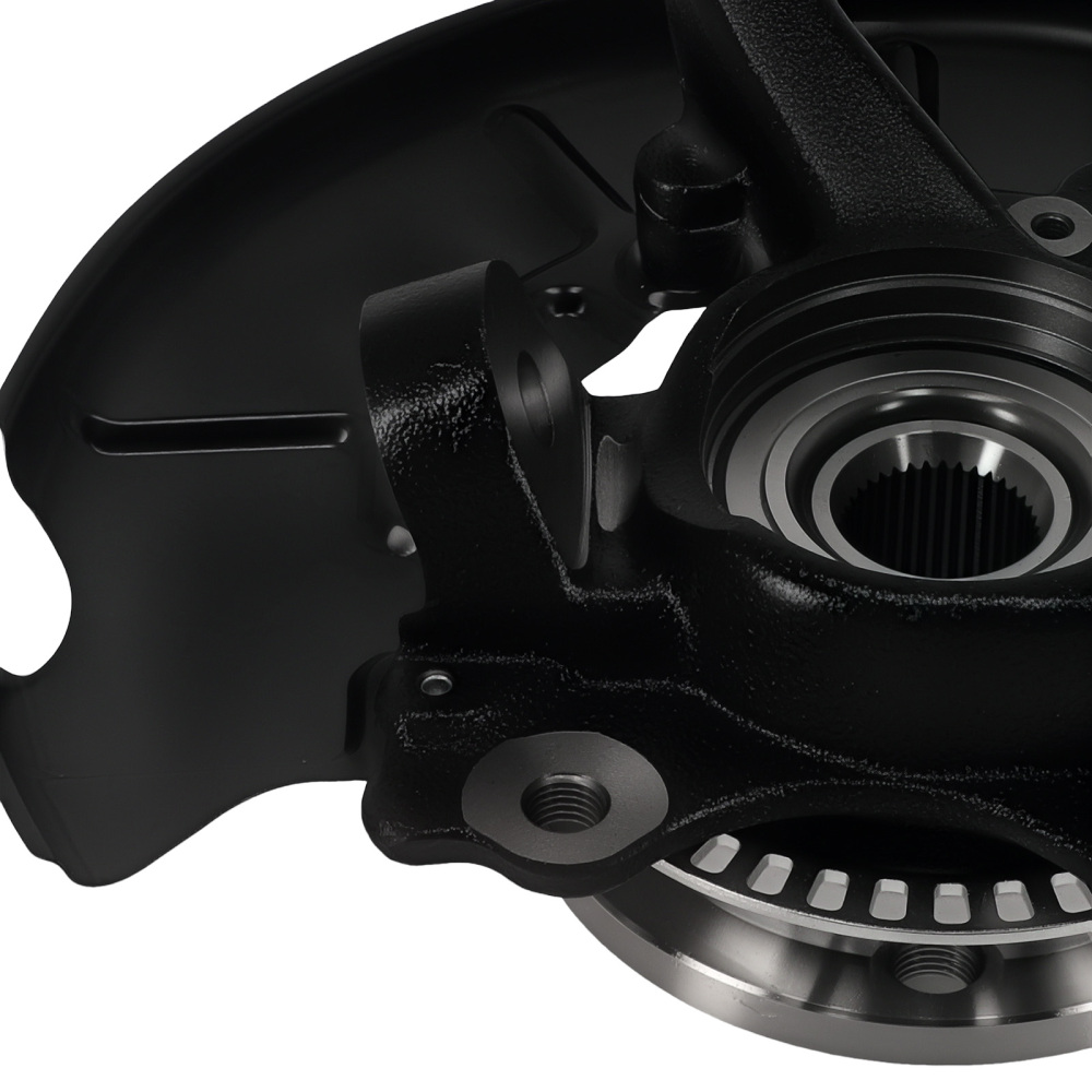 Front Left Steering Knuckle Assembly compatible for VW Beetle 1999-2010 1J0407255AH