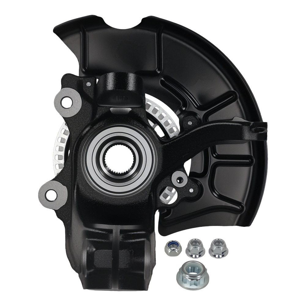 Front Left Steering Knuckle Assembly compatible for VW Beetle 1999-2010 1J0407255AH