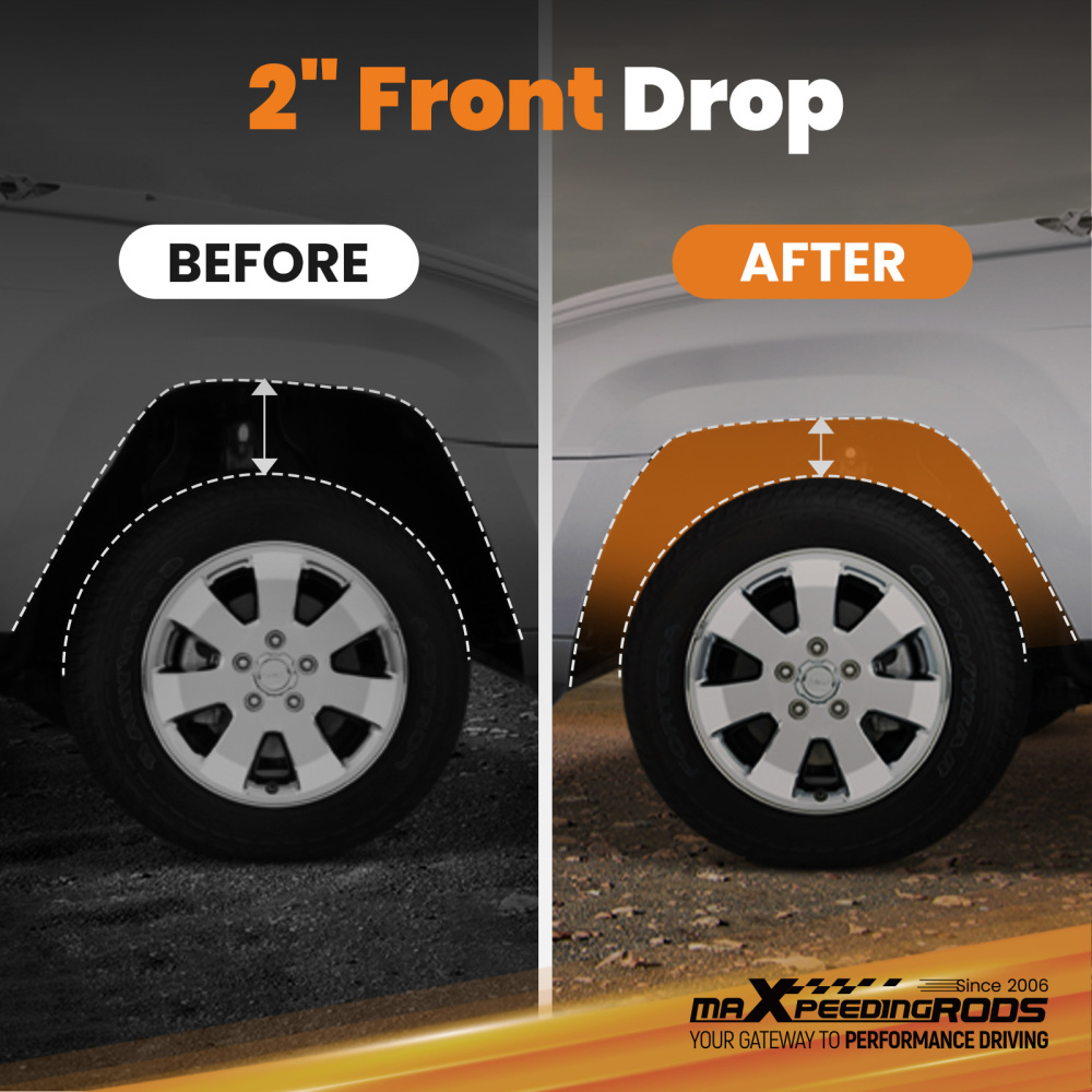 2 Mandrini di caduta compatibile per Chevy Chevelle Malibu Buick Luxus Century 1964-1972