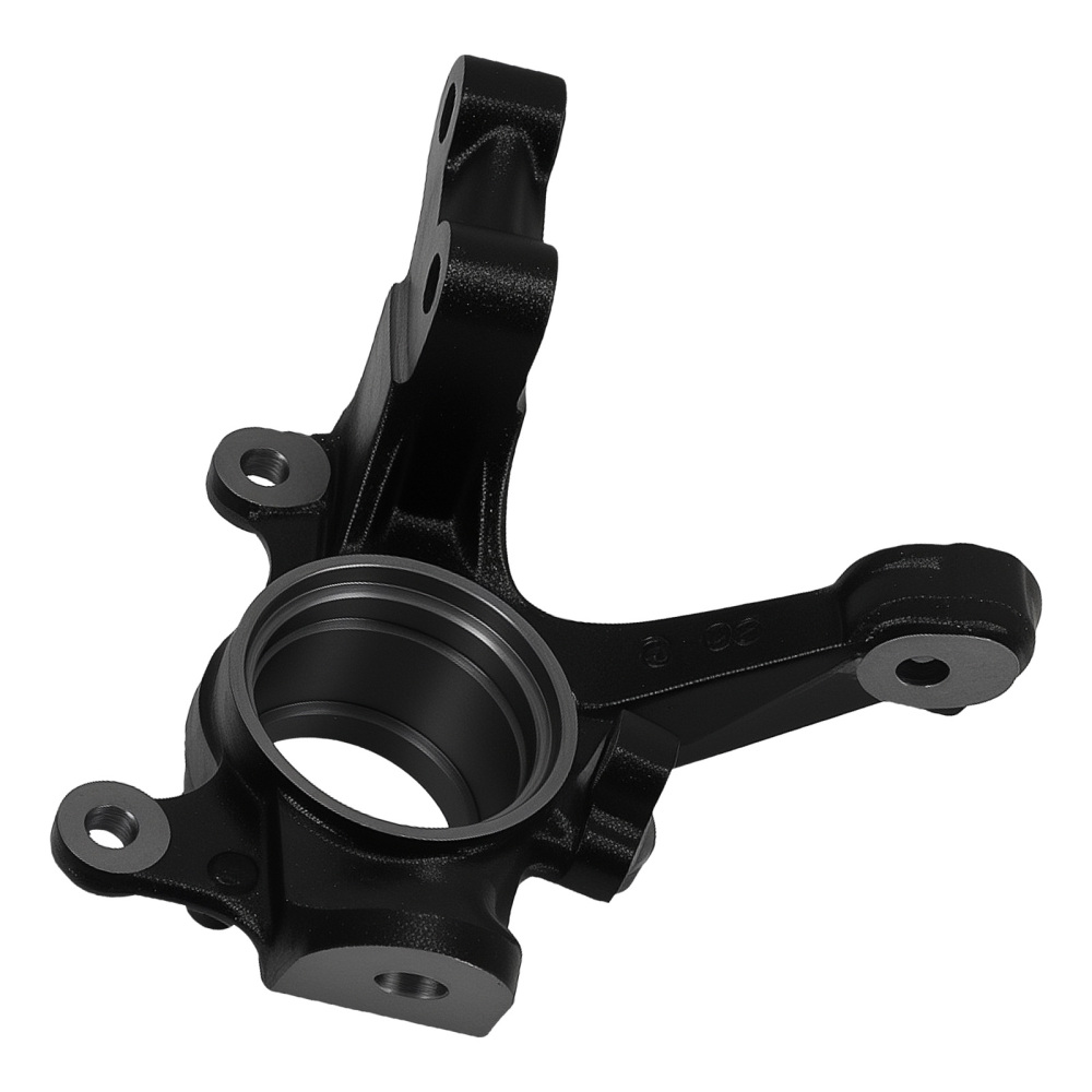 2x Front Steering Knuckle compatible for Toyota Corolla 95-02 43212-12300 43211-12300 Black