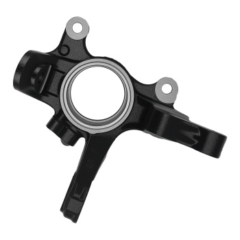 2x Front Steering Knuckle compatible for Toyota Corolla 95-02 43212-12300 43211-12300 Black