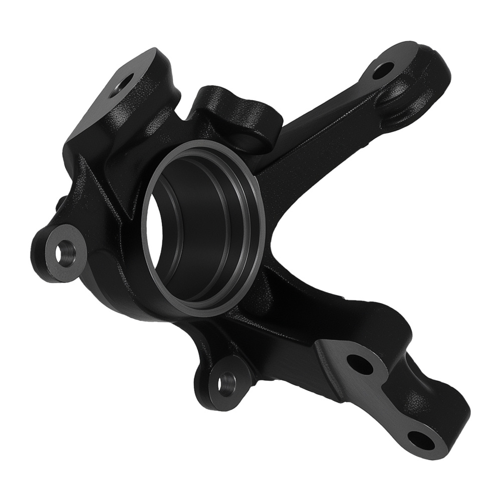 2x Front Steering Knuckle compatible for Toyota Corolla 95-02 43212-12300 43211-12300 Black