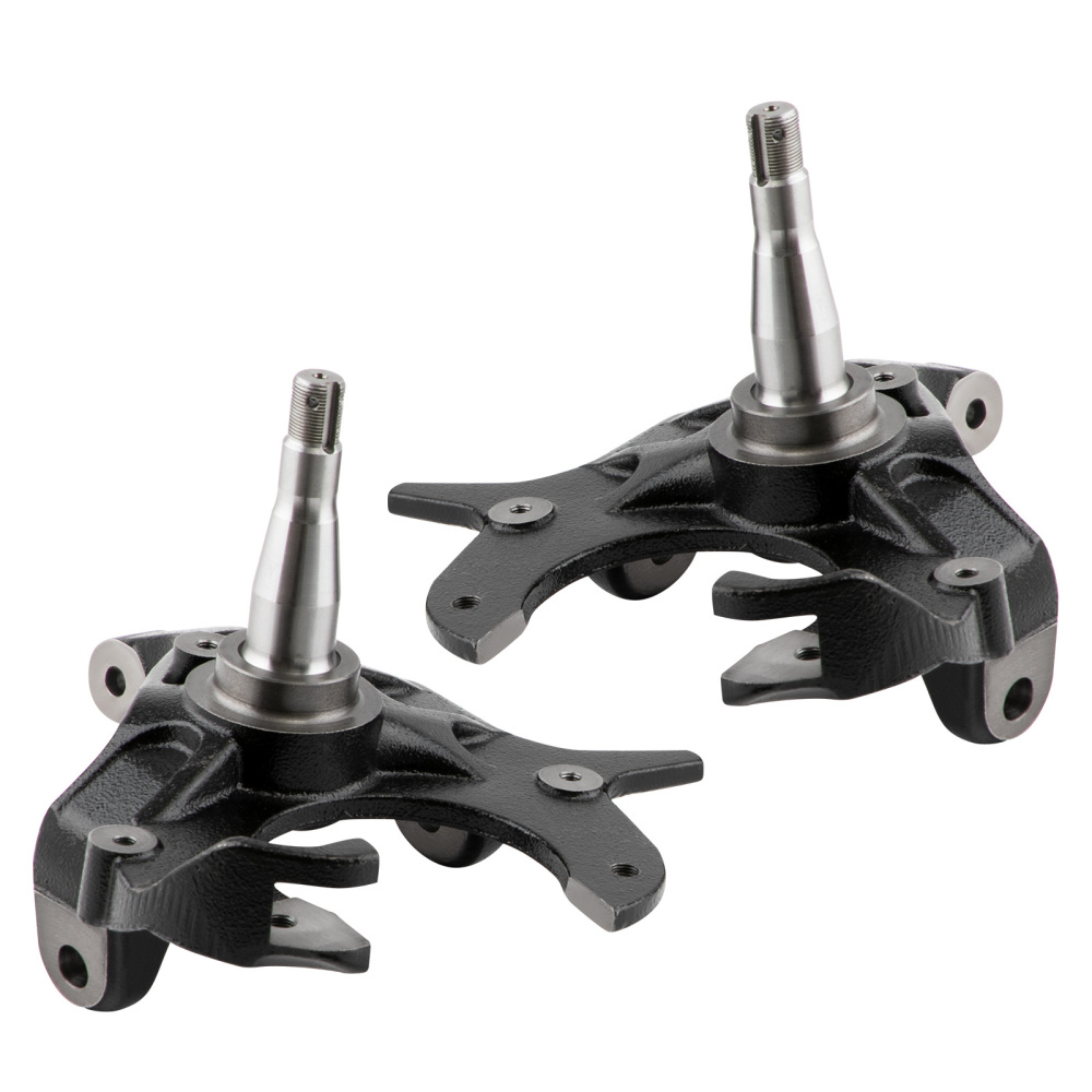 2 Front Drop Spindles compatible for Chevrolet S10 compatible for GMC S15 Sonoma Jimmy 1982-2004