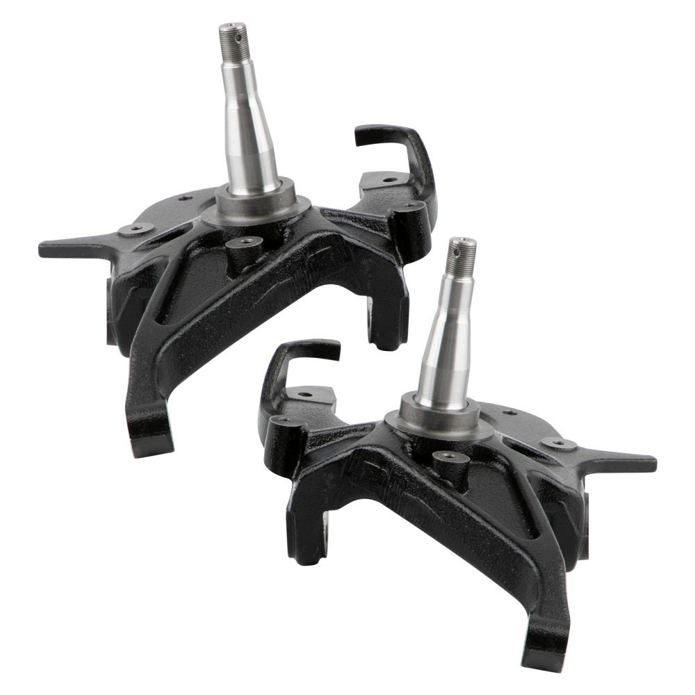 2 Front Drop Spindles compatible for Chevrolet S10 compatible for GMC S15 Sonoma Jimmy 1982-2004