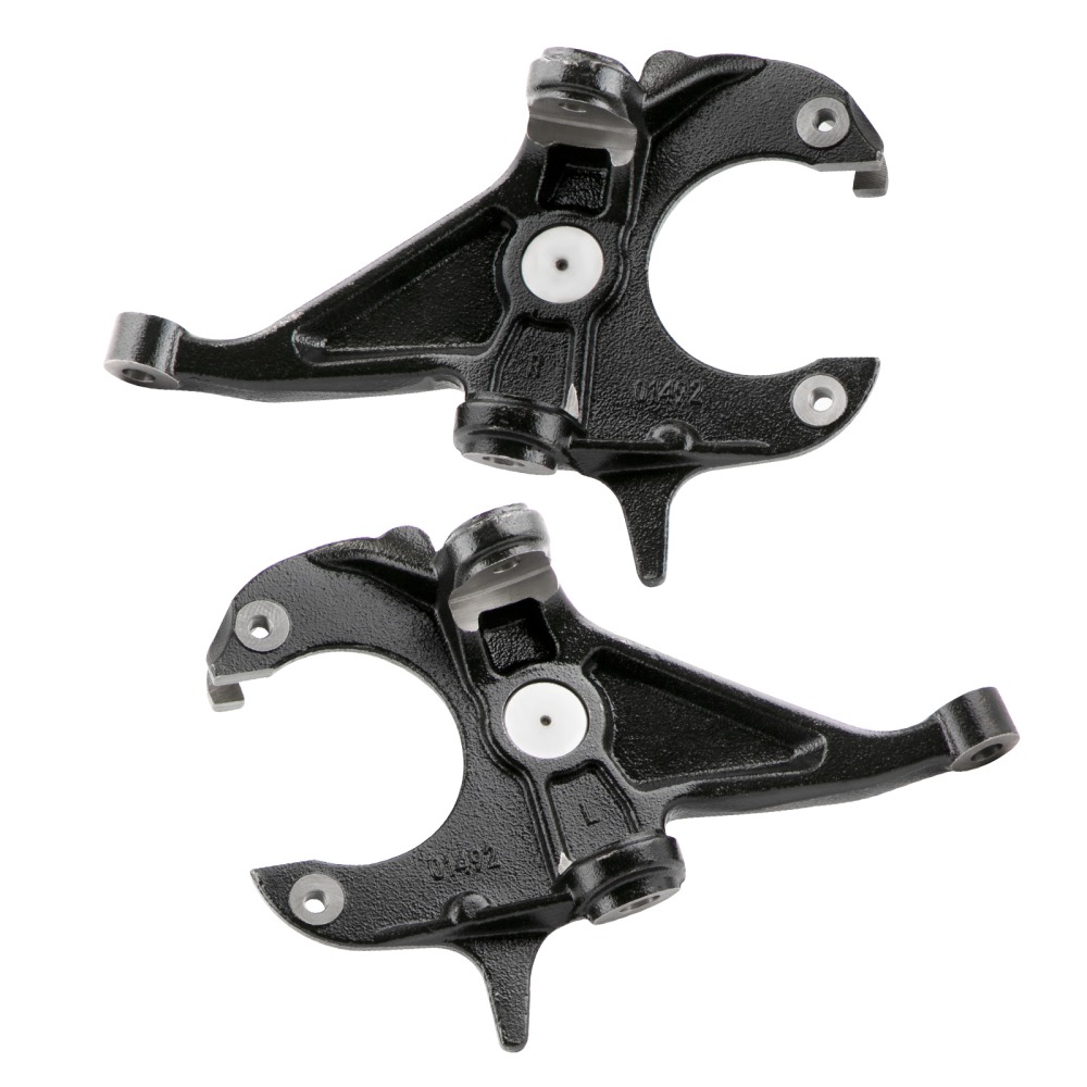 2 Front Drop Spindles For Chevrolet S10 GMC S15 Sonoma Jimmy 1982-2004