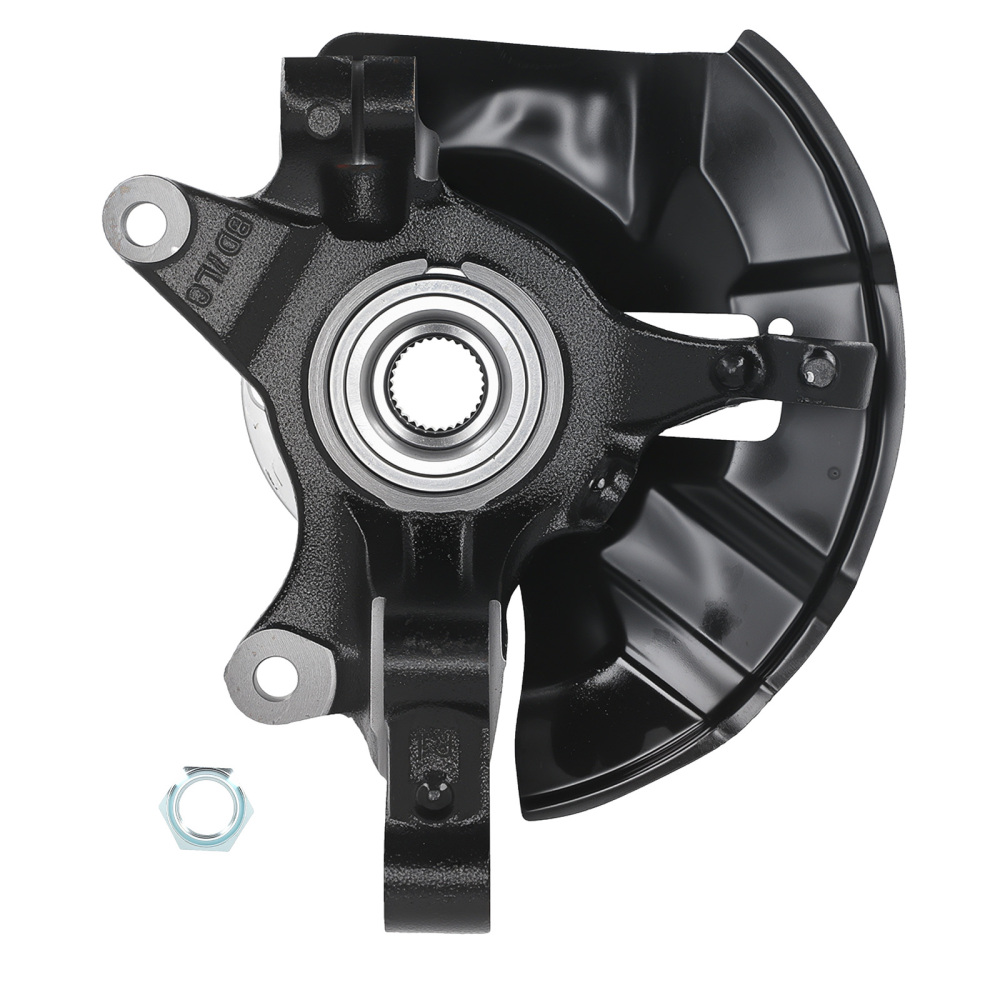 Front Steering Knuckle Hub Bearing compatible for Ford Edge 11-14 KA057 Driver Side