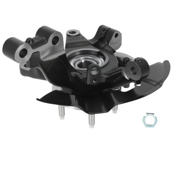 Front Steering Knuckle Hub Bearing compatible for Ford Edge 11-14 KA057 Driver Side