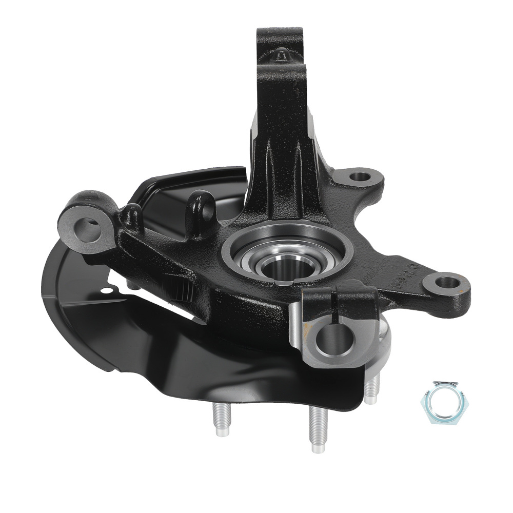 Front Steering Knuckle Hub Bearing compatible for Ford Edge 11-14 KA057 Driver Side