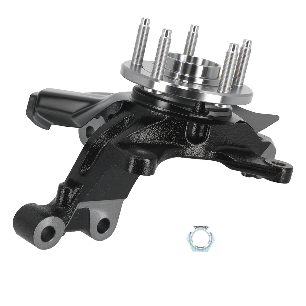 Front Steering Knuckle Hub Bearing compatible for Ford Edge 11-14 KA057 Driver Side