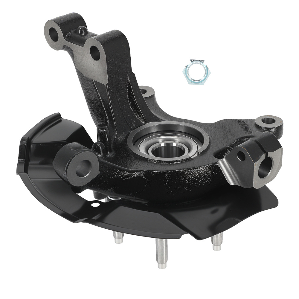 Front Steering Knuckle Hub Bearing compatible for Ford Edge 11-14 KA057 Driver Side