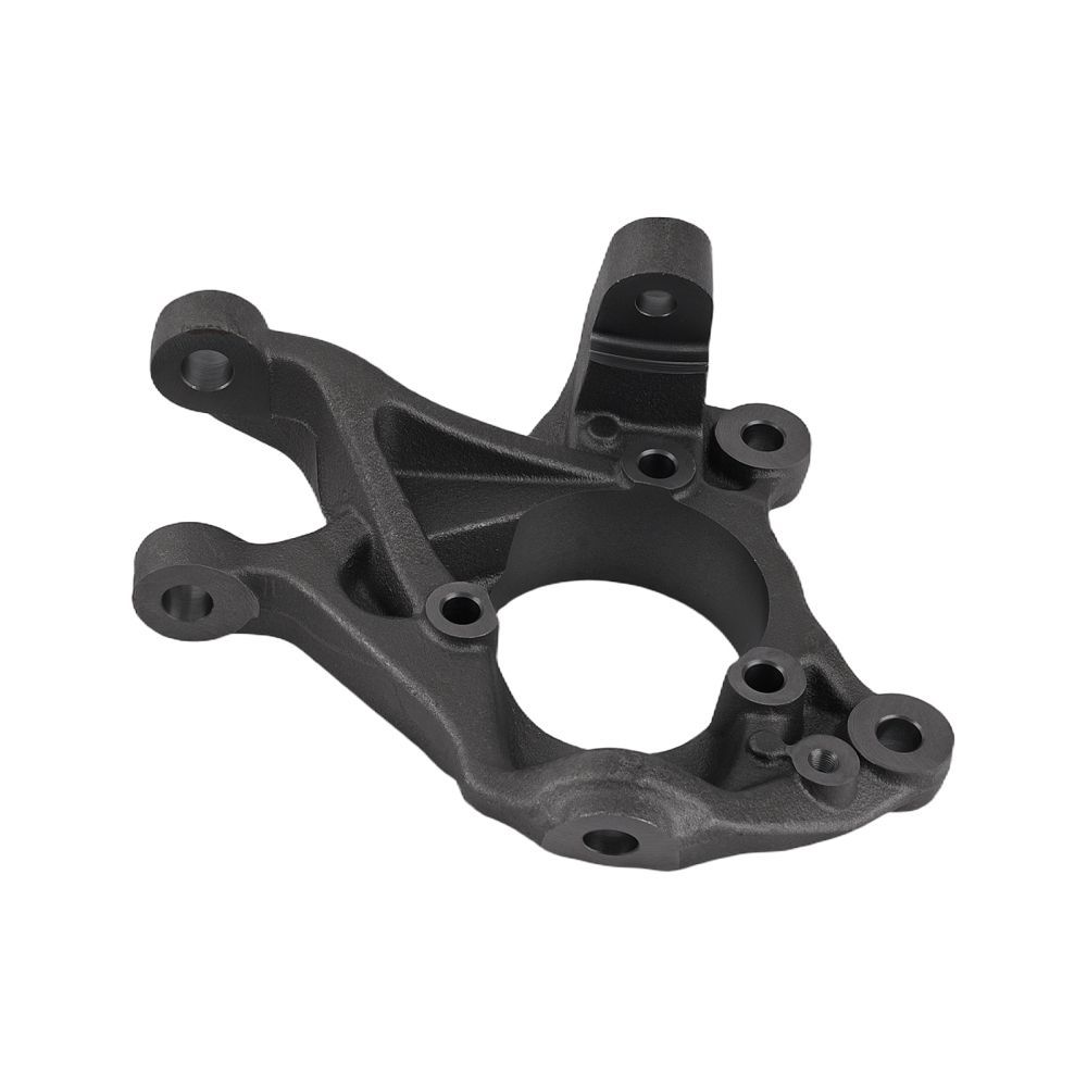 Front L+R Steering Knuckle Assembly compatible for Jeep Wrangler 12-17 68004-087AA Black