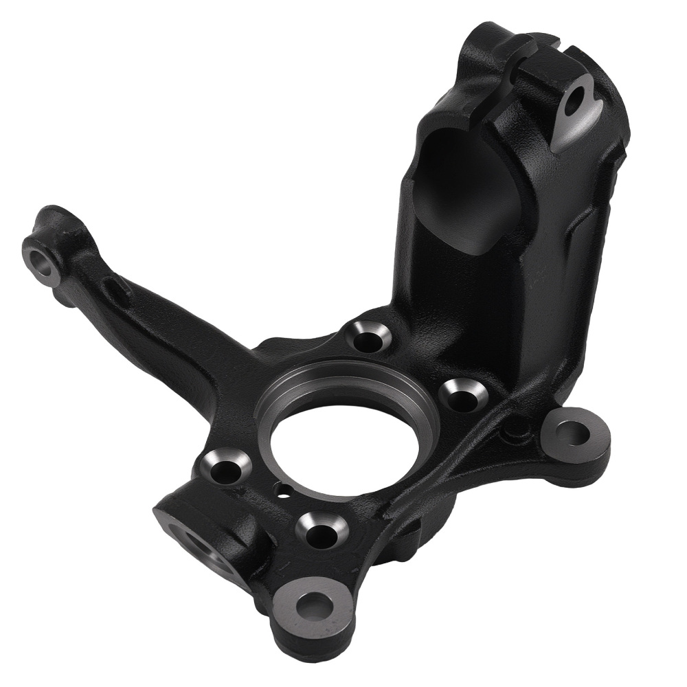 Steering Knuckle Front Left compatible for Audi A3 GTI 2006 2007 - 2013 698039 Black