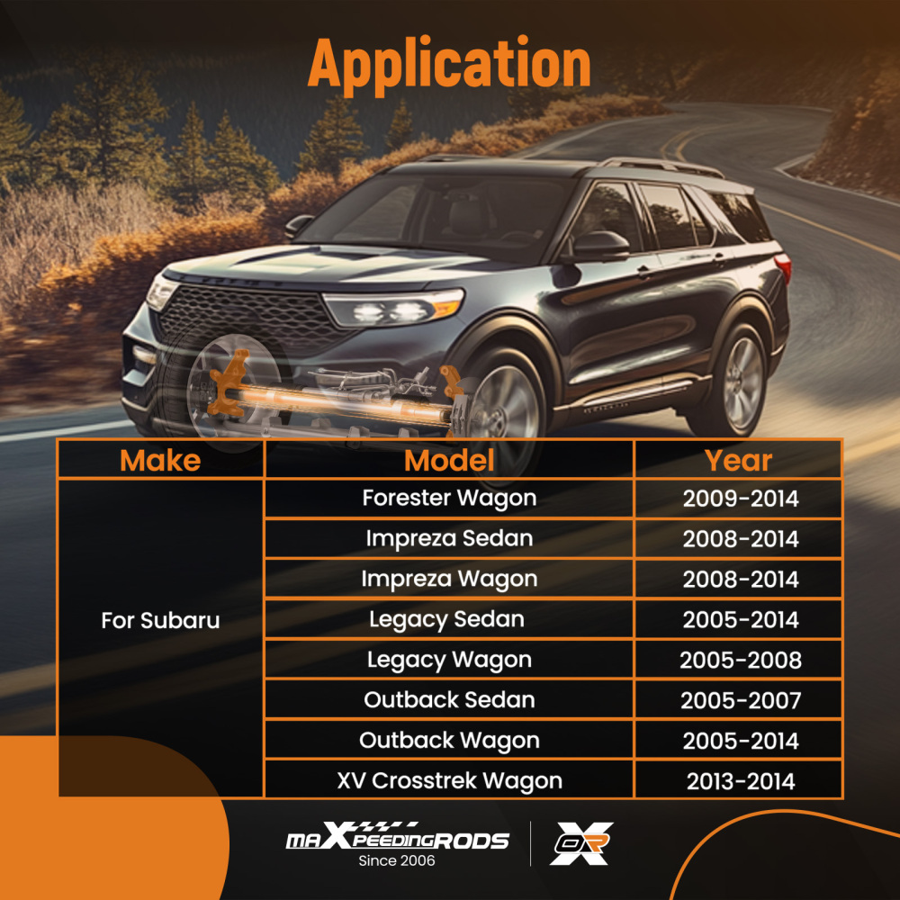 Front Driver Knuckle Assembly compatible for Subaru WRX/XV Crosstrek 2012-2014 28313AG03A