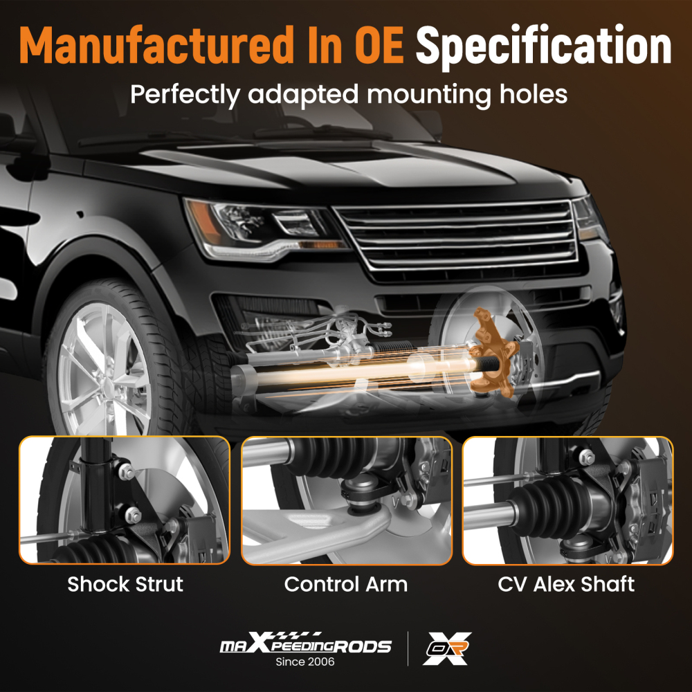 Front Driver Knuckle Assembly compatible for Subaru WRX/XV Crosstrek 2012-2014 28313AG03A