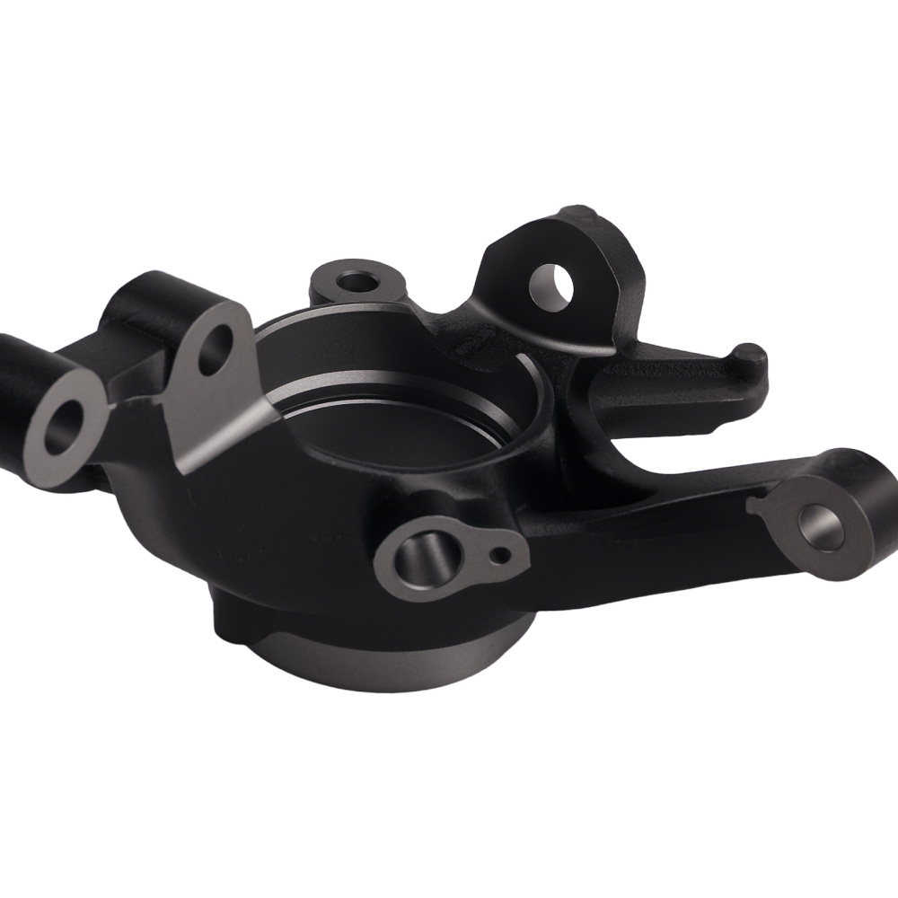 Front Left Right Steering Knuckle compatible for Hyundai Elantra GT 13-14 Steel Black